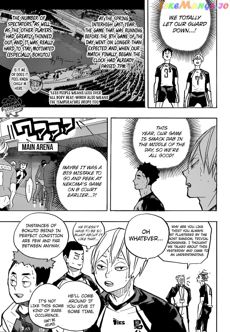 Haikyuu!!, Chapter 244 image 06